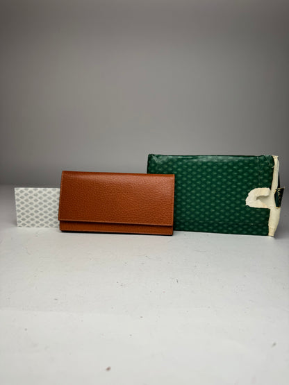 Vintage Gucci 70s Leather Card Holder / ID Case  brown