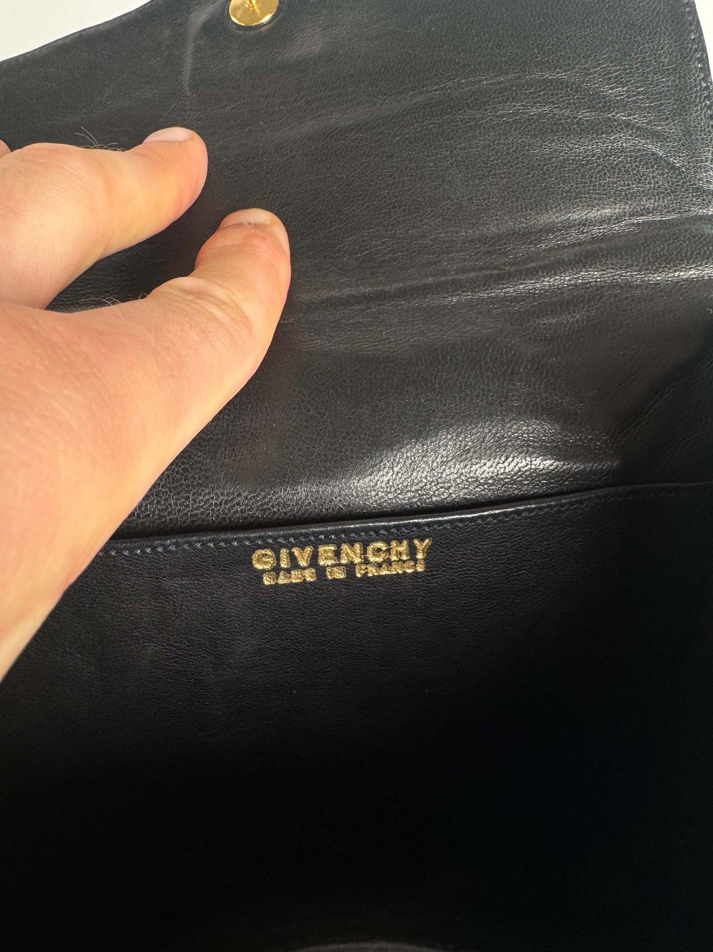 Vintage Givenchy Leather bag black