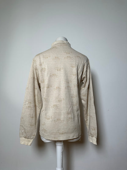 Vintage Chloé Logo Print Sweatshirt Cream M