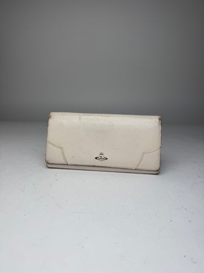 Vintage Vivienne Westwood Leather Wallet White