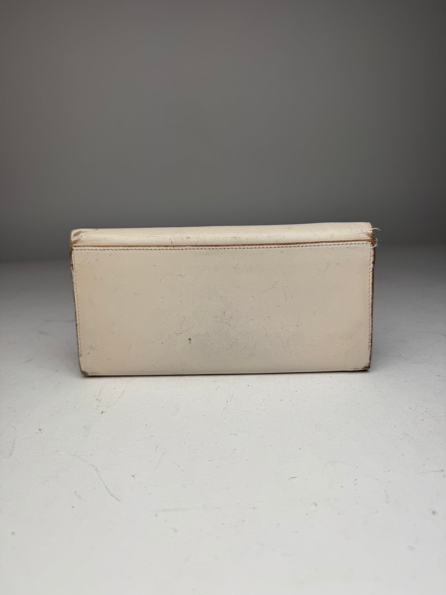 Vintage Vivienne Westwood Leather Wallet White