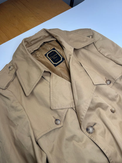 Vintage Dior Cotton Trenchcoat Beige L/XL