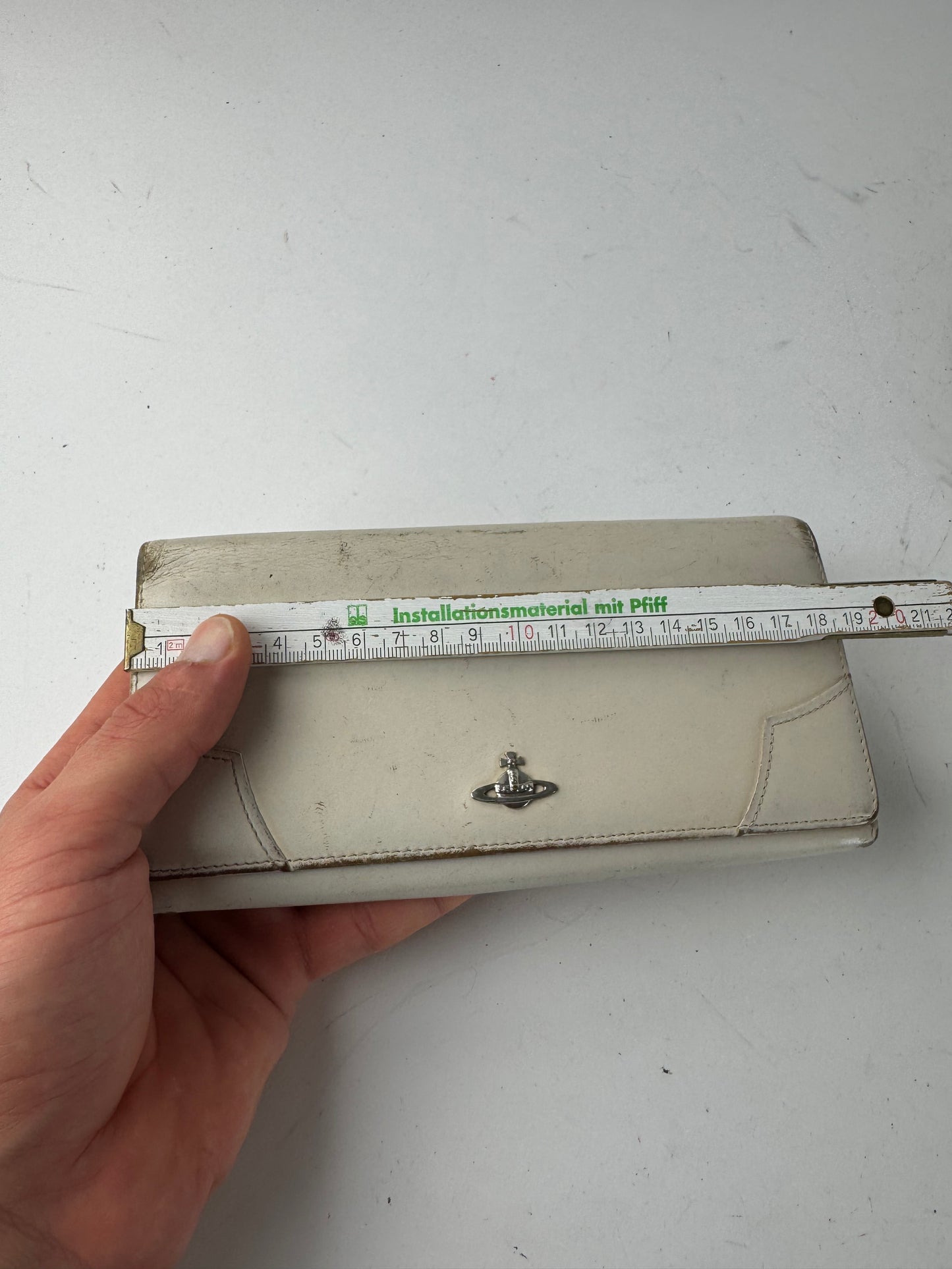 Vintage Vivienne Westwood Leather Wallet White