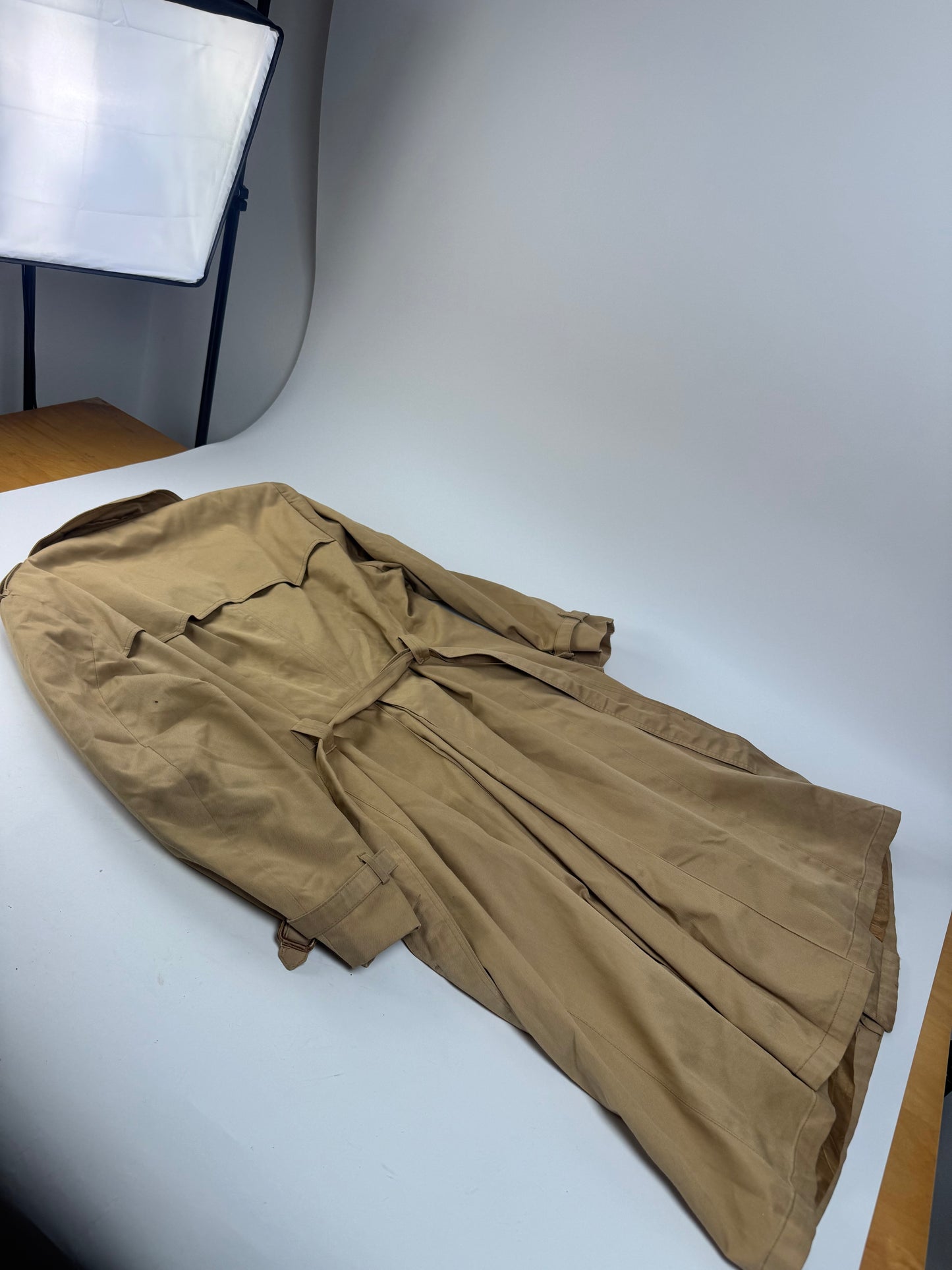 Vintage Dior Cotton Trenchcoat Beige L/XL