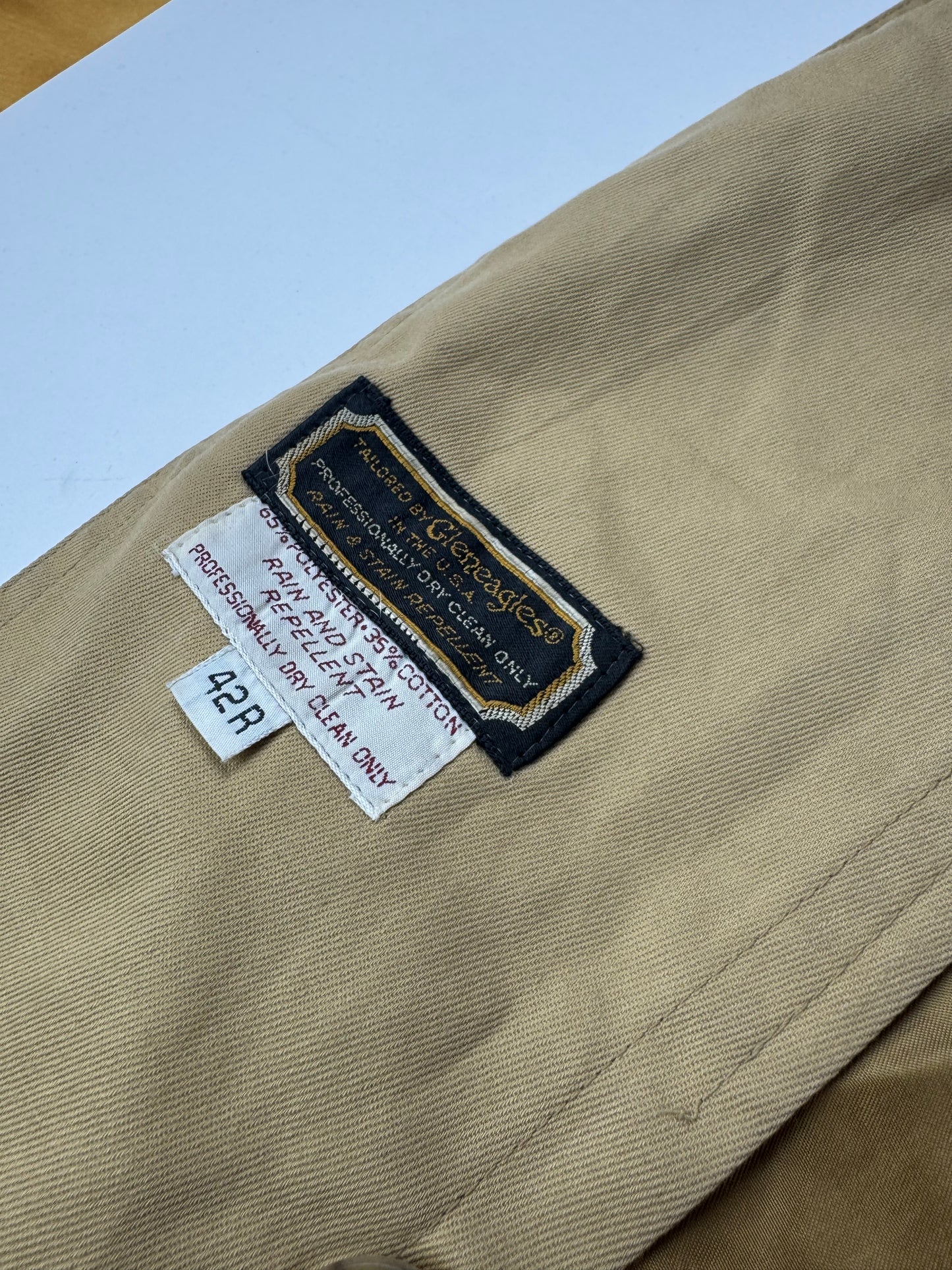 Vintage Dior Cotton Trenchcoat Beige L/XL