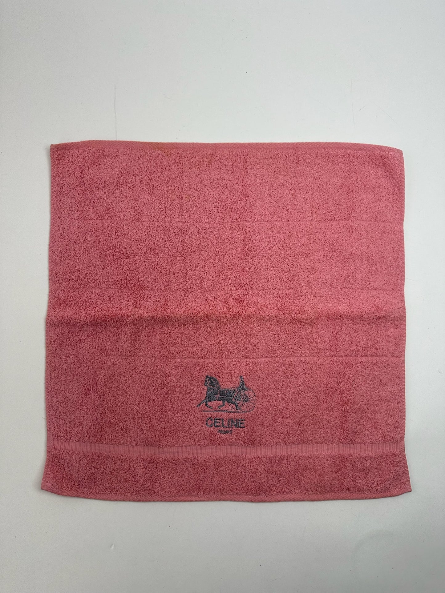 Vintage Celine Paris Scarf Red