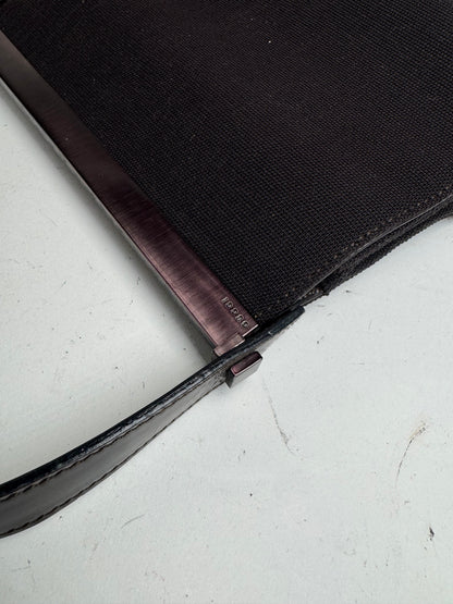 Sac Baguette Gucci Vintage Noir