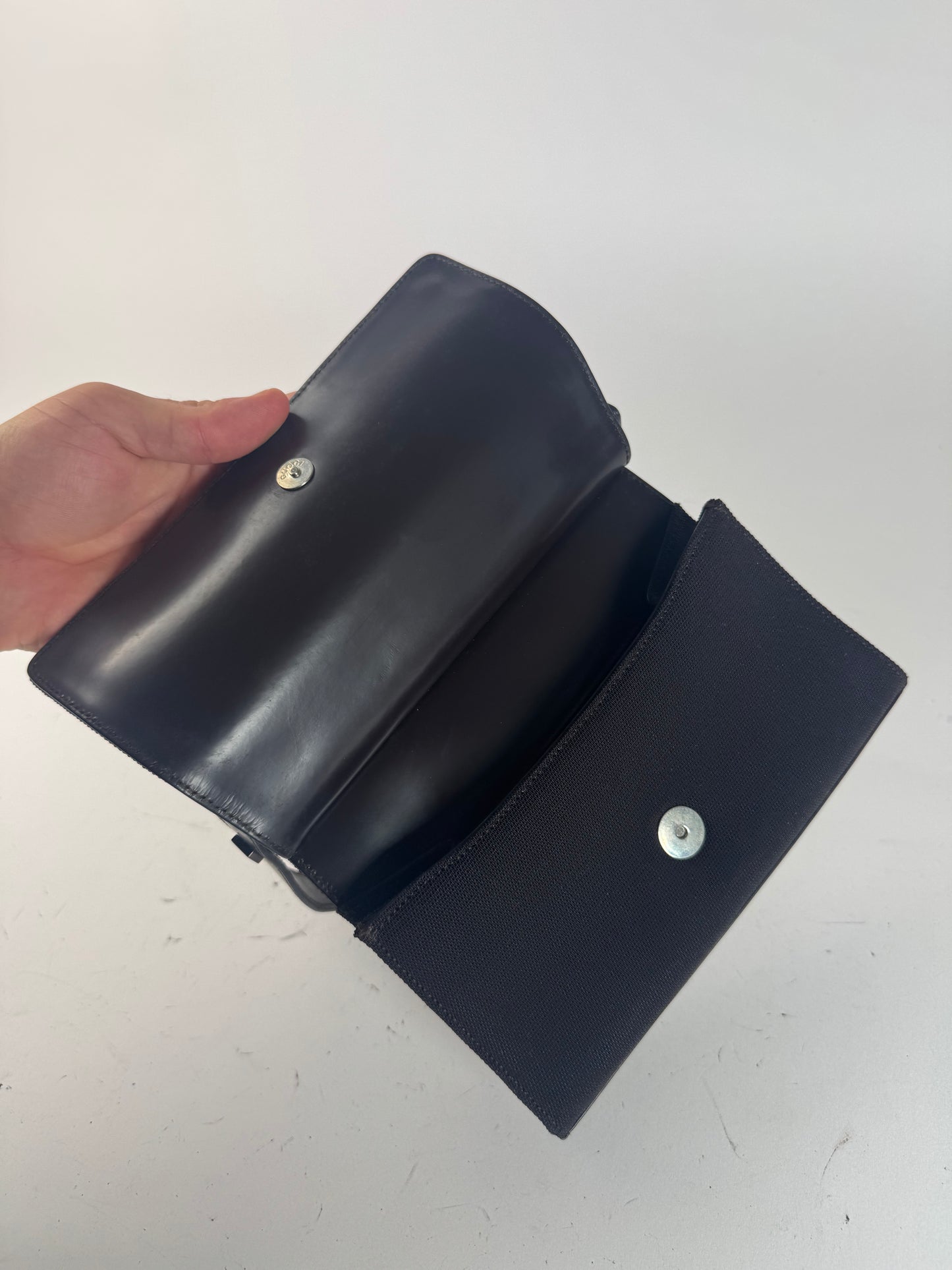 Sac Baguette Gucci Vintage Noir