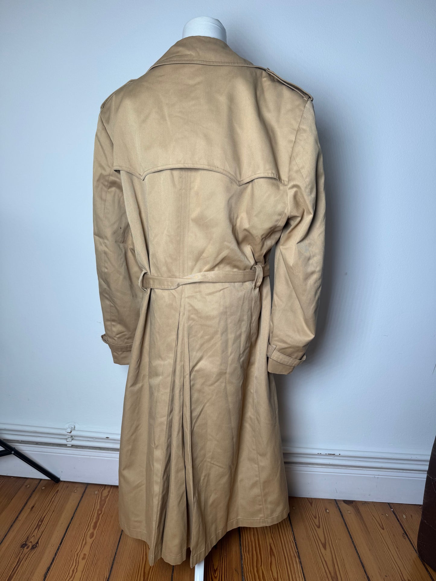 Vintage Dior Cotton Trenchcoat Beige L/XL