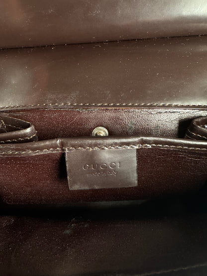 Sac Baguette Gucci Vintage Noir