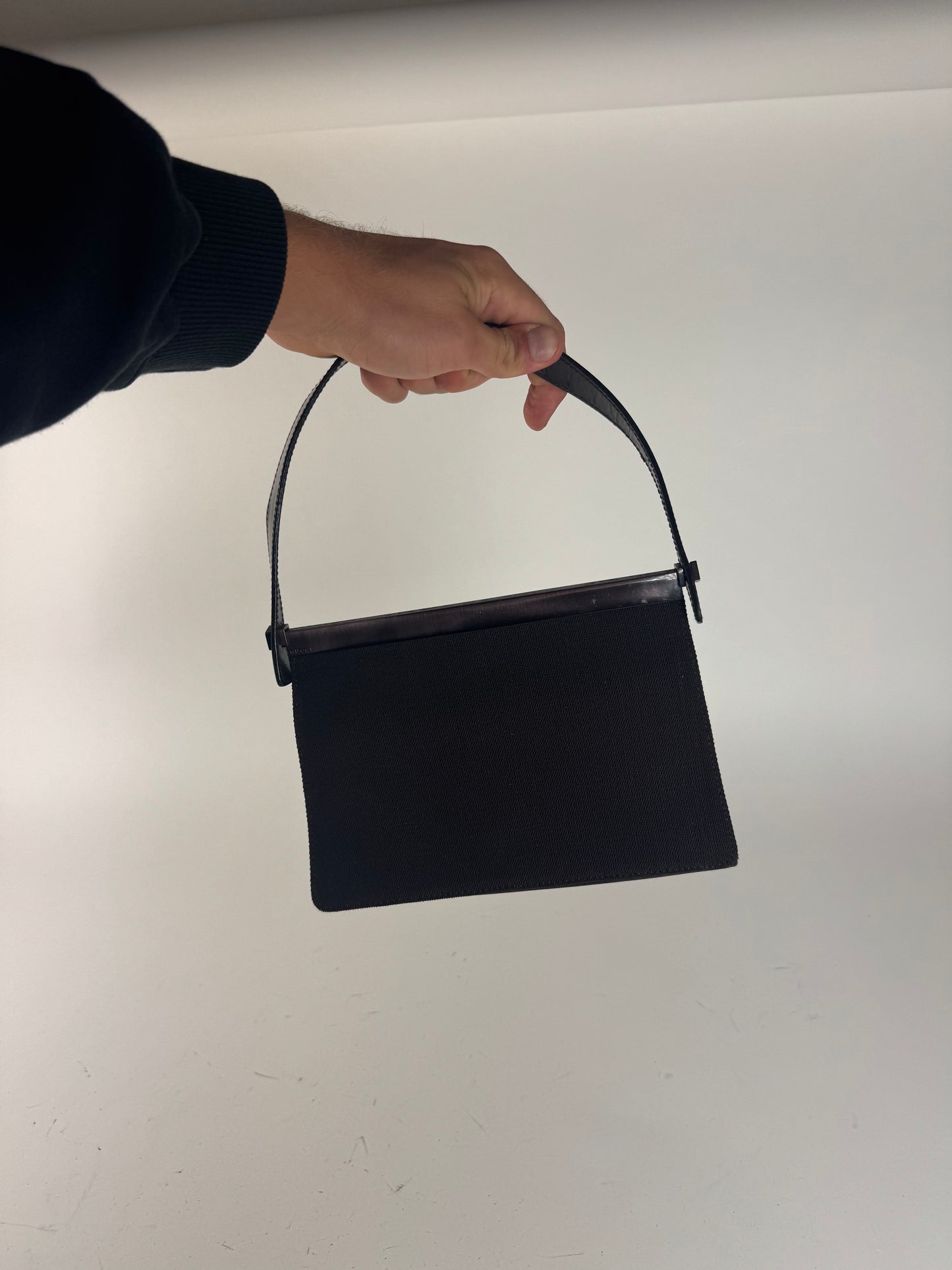 Sac Baguette Gucci Vintage Noir