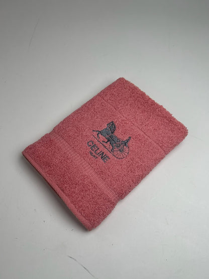 Vintage Celine Paris Scarf Red