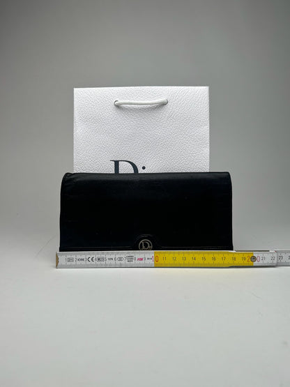 Vintage Dior Leather ID holder black