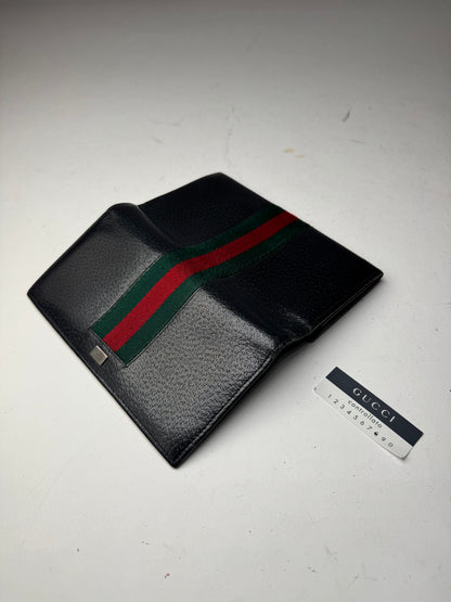 Vintage Gucci Leather Wallet Black
