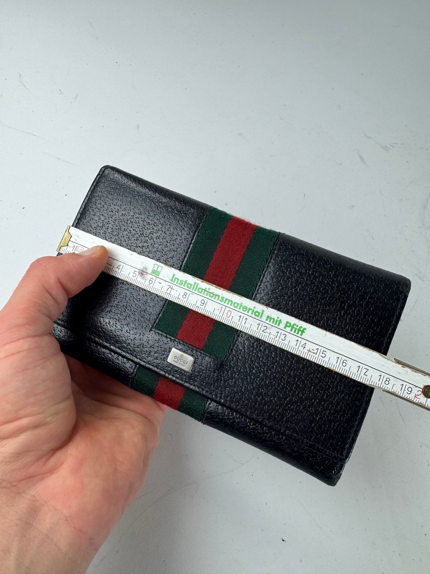 Vintage Gucci Leather Wallet Black