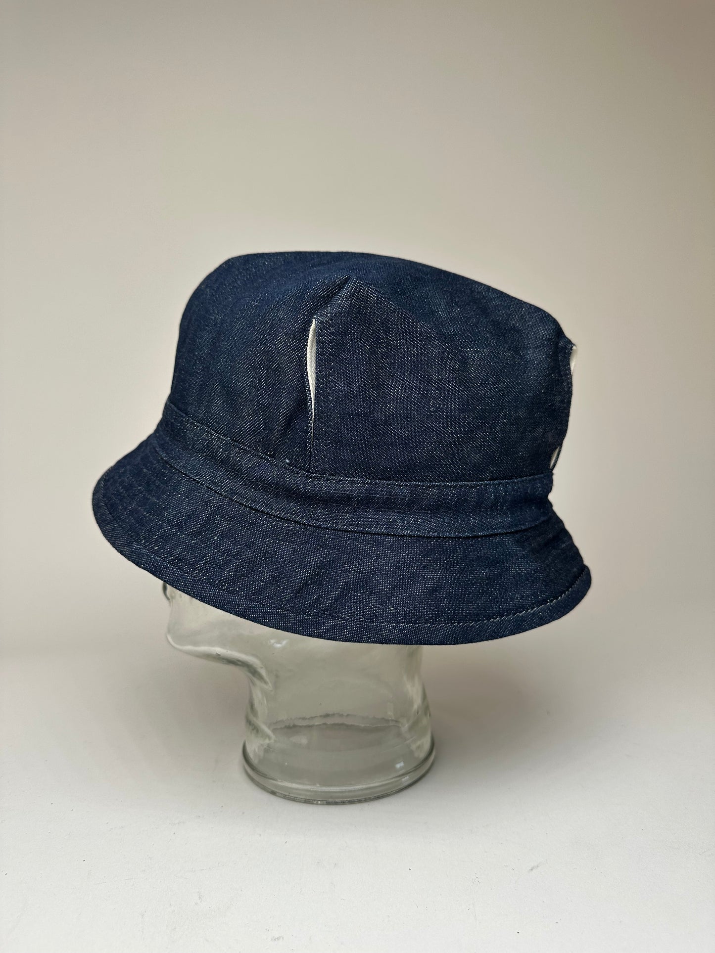 Vintage Issey Miyake Denim Hat M Blue