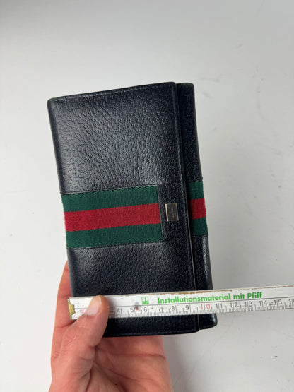Vintage Gucci Leather Wallet Black