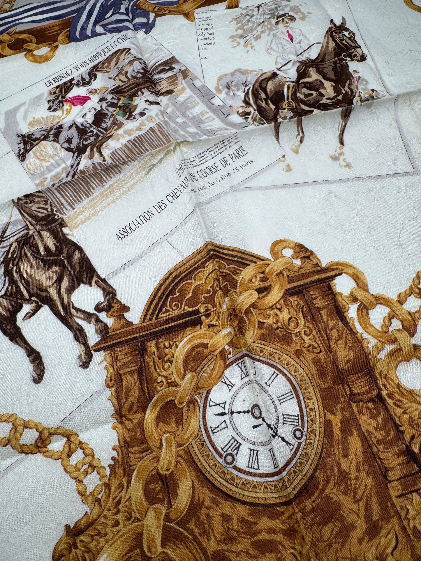 Vintage Celine Baroque Scarf