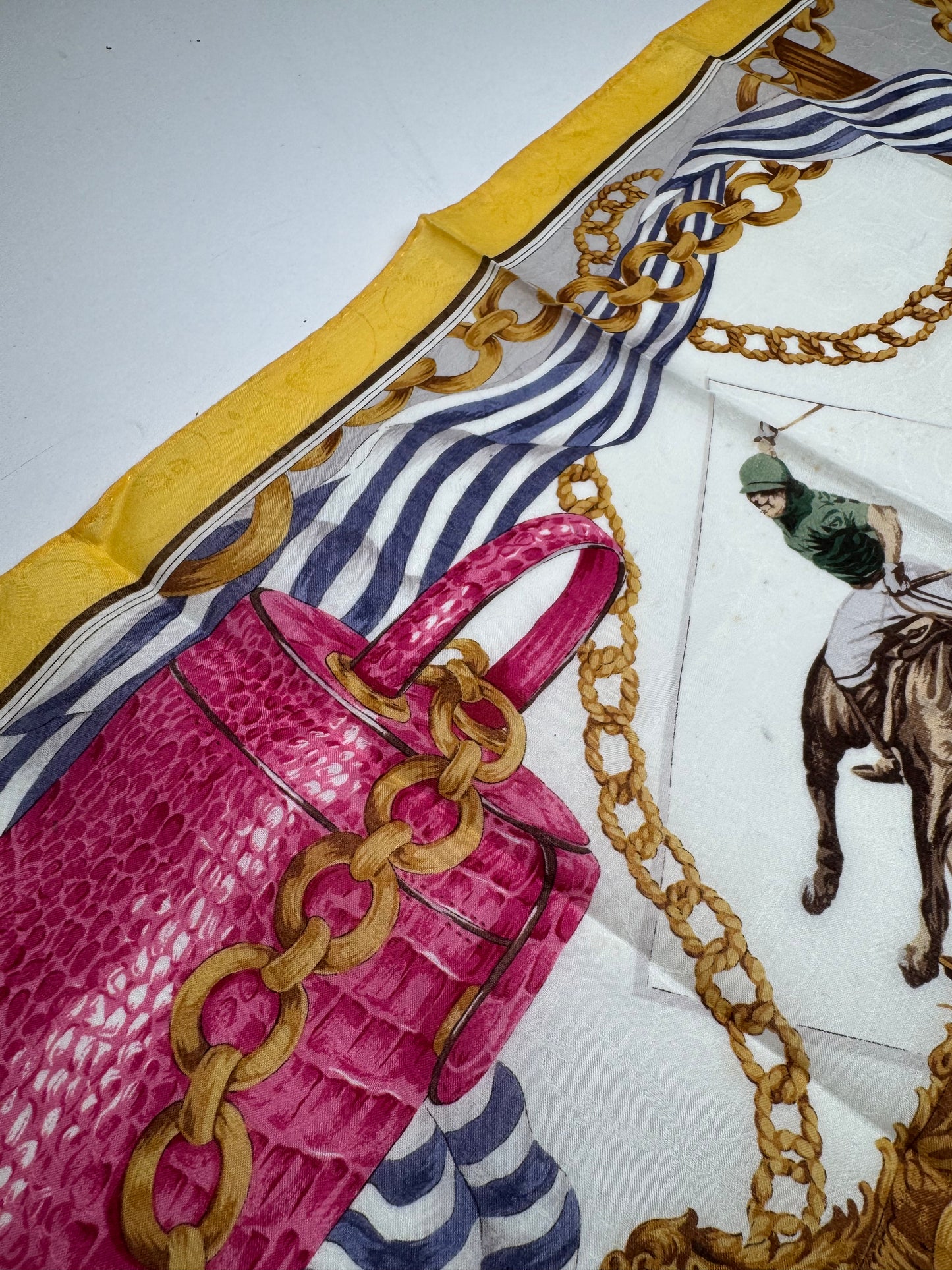 Vintage Celine Baroque Scarf