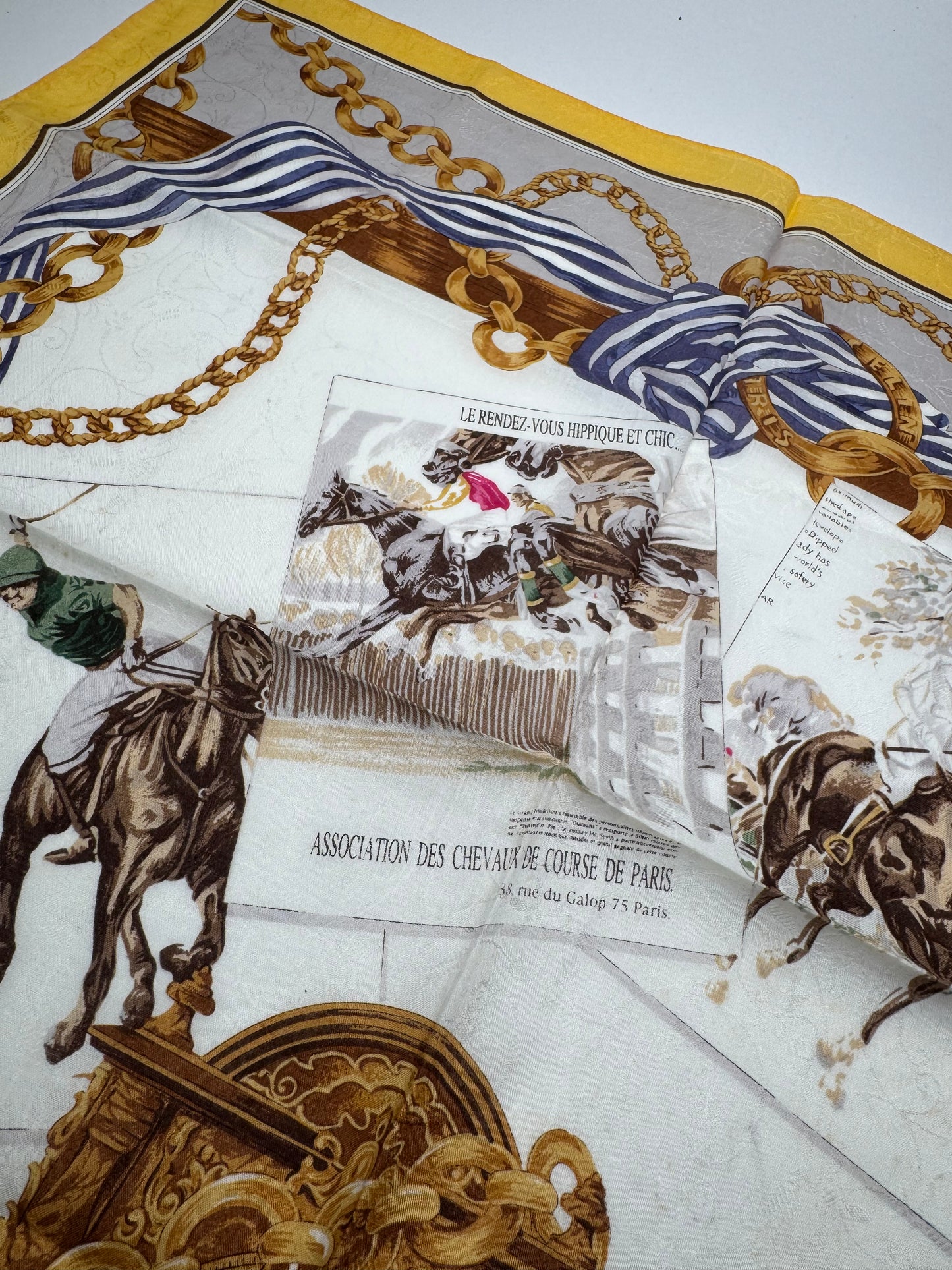 Vintage Celine Baroque Scarf