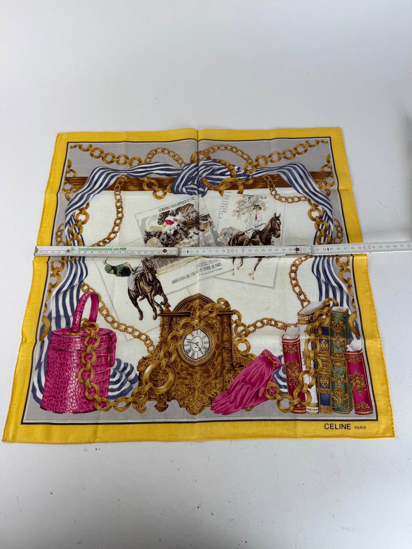 Vintage Celine Baroque Scarf