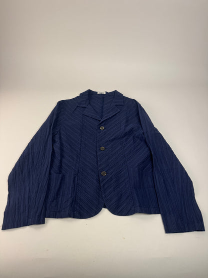 Vintage Issey Miyake Mini Coat Navy M