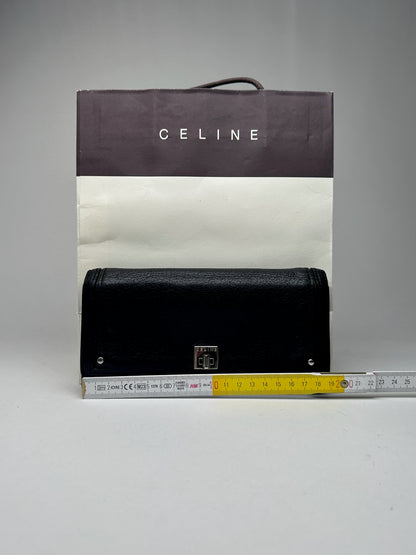 Vintage Celine Paris Leather wallet black