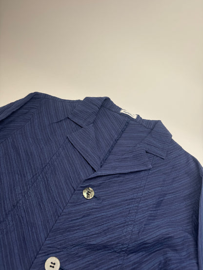 Vintage Issey Miyake Mini Coat Navy M