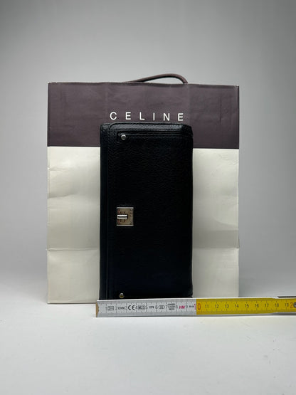 Vintage Celine Paris Leather wallet black