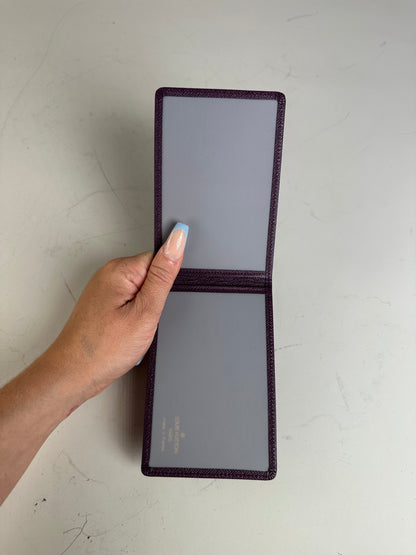 Vintage Louis Vuitton Epi Leather Card Holder Purple