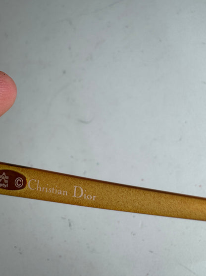 Vintage Dior Sunglasses Orange