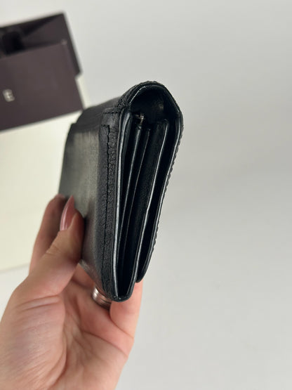 Vintage Celine Paris Leather wallet black