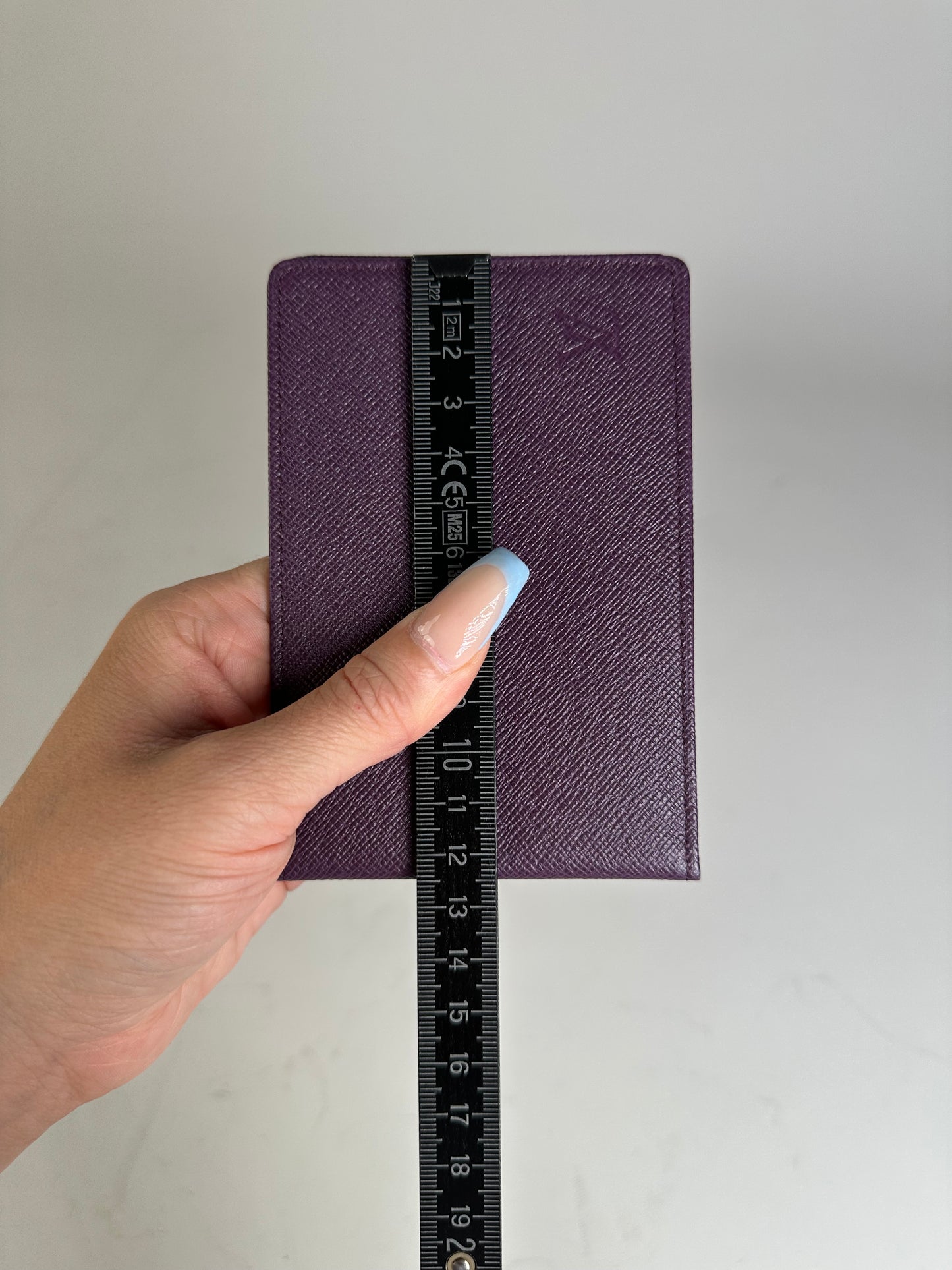 Vintage Louis Vuitton Epi Leather Card Holder Purple