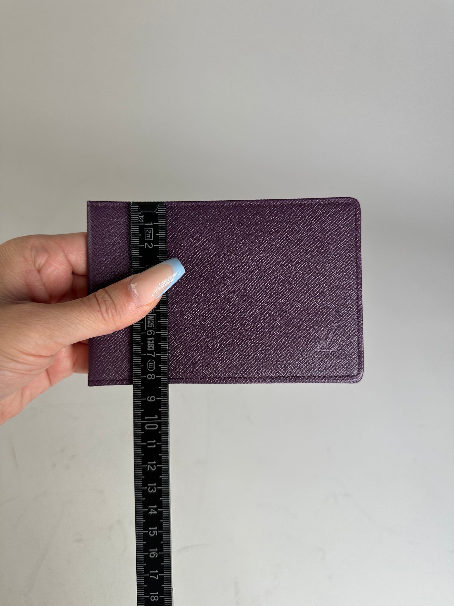 Vintage Louis Vuitton Epi Leather Card Holder Purple