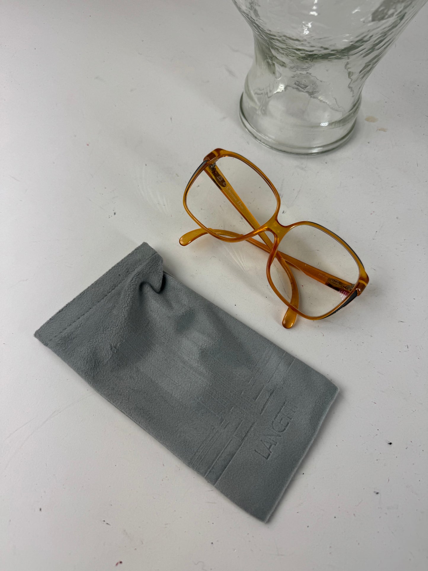 Vintage Dior Sunglasses Orange
