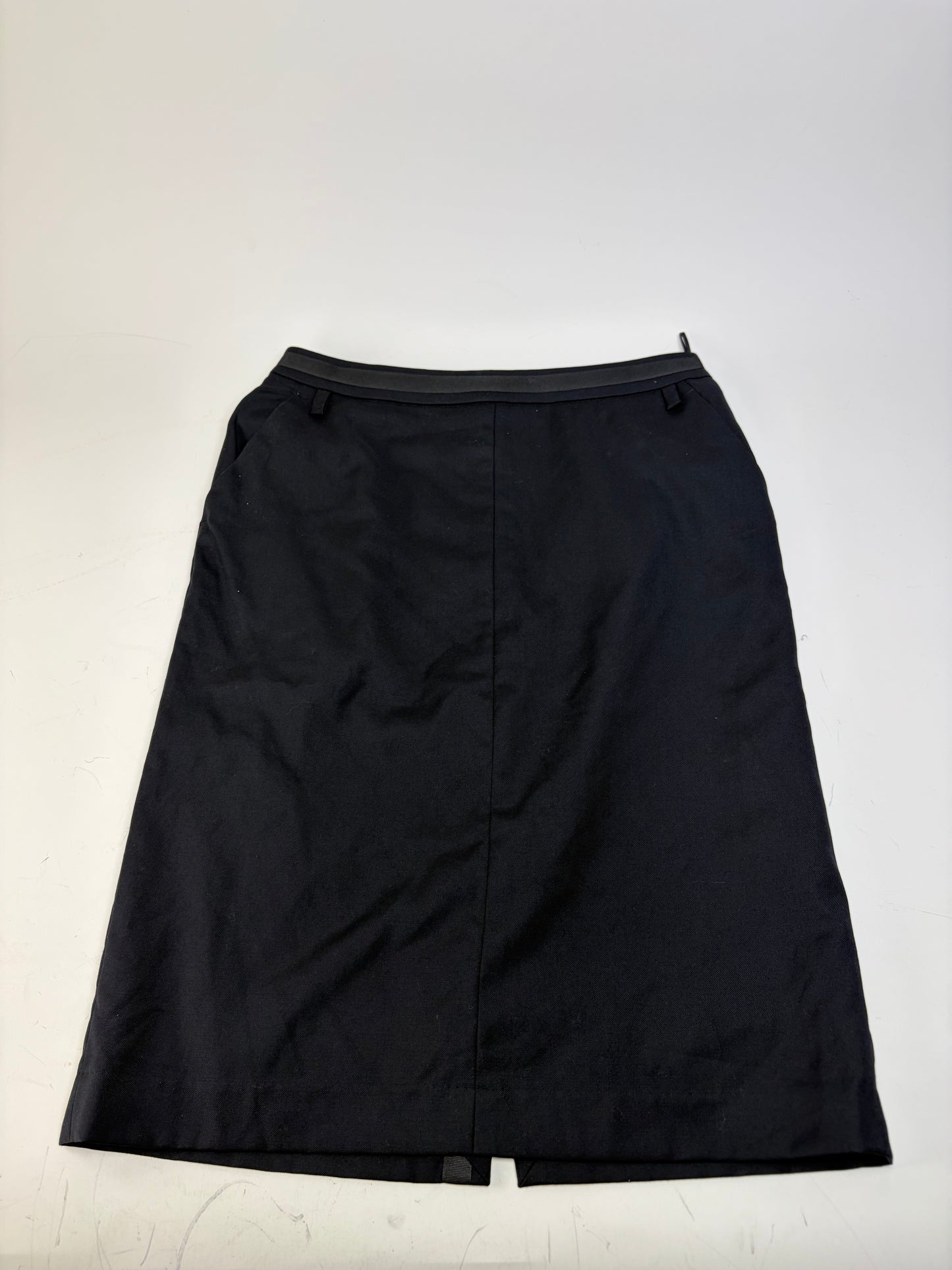 Vintage Cartier Tailored Skirt Suit Black S