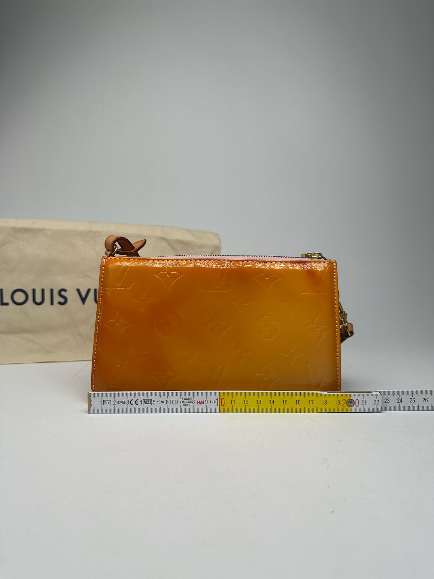 Vintage Louis Vuitton Vernis Leather Baguette Bag Mango