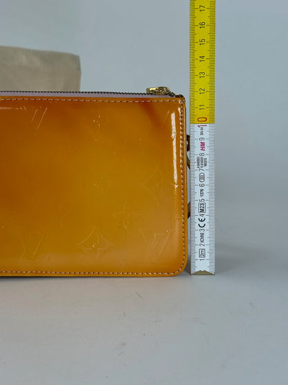 Vintage Louis Vuitton Vernis Leather Baguette Bag Mango