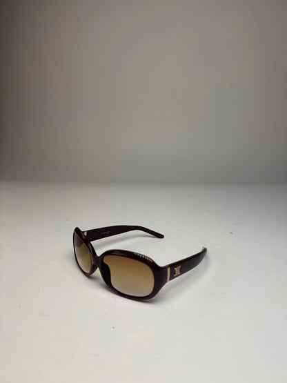 Vintage Celine Paris Triomphe Logo Sunglasses Purple