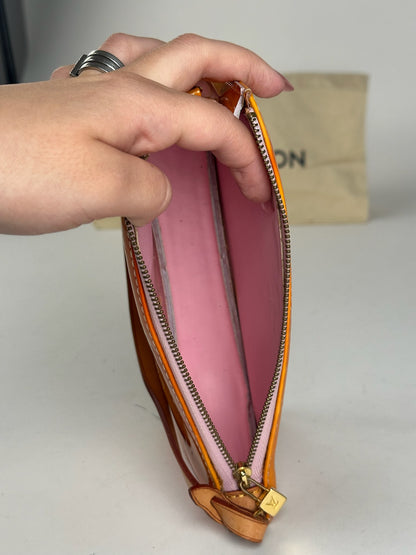 Vintage Louis Vuitton Vernis Leather Baguette Bag Mango