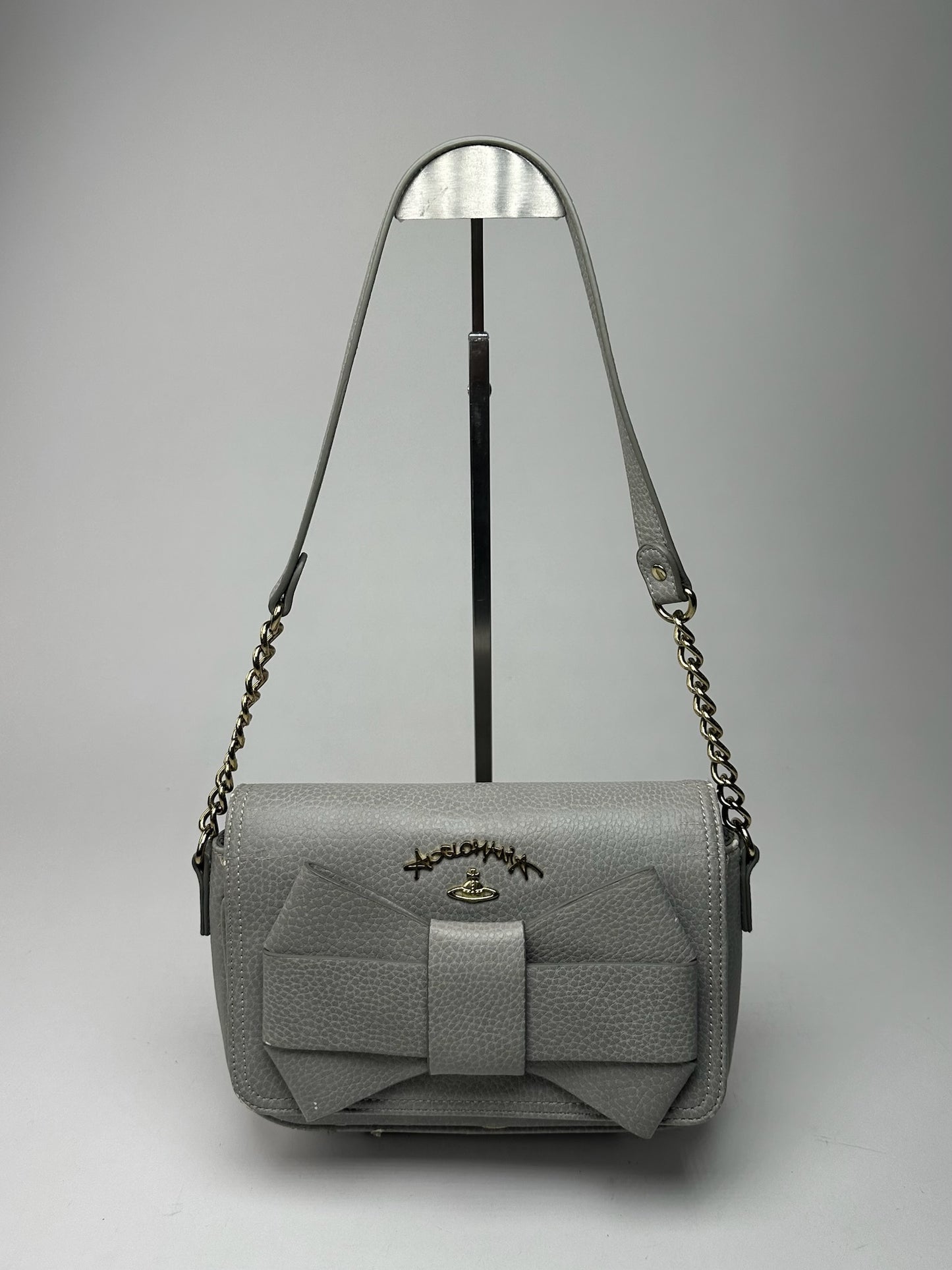 Vintage Vivienne Westwood Vegan Leather Bag Grey