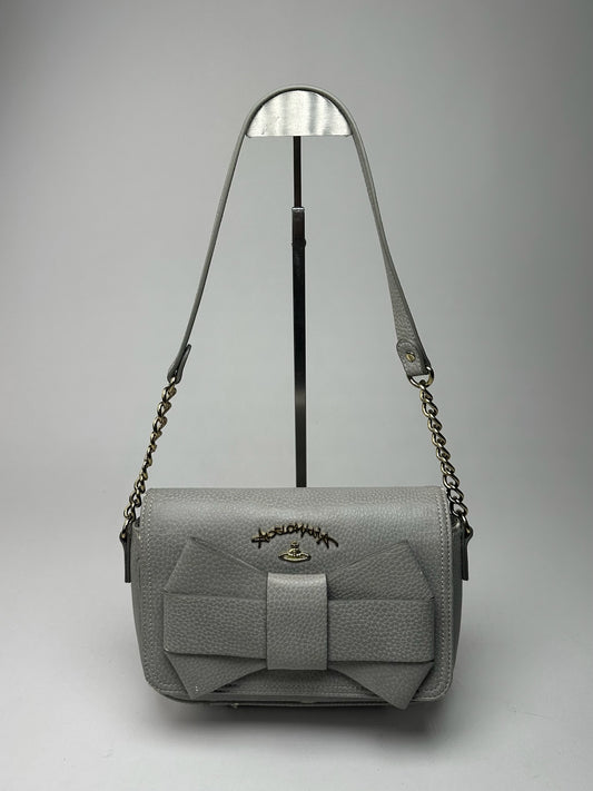 Vintage Vivienne Westwood Vegan Leather Bag Grey