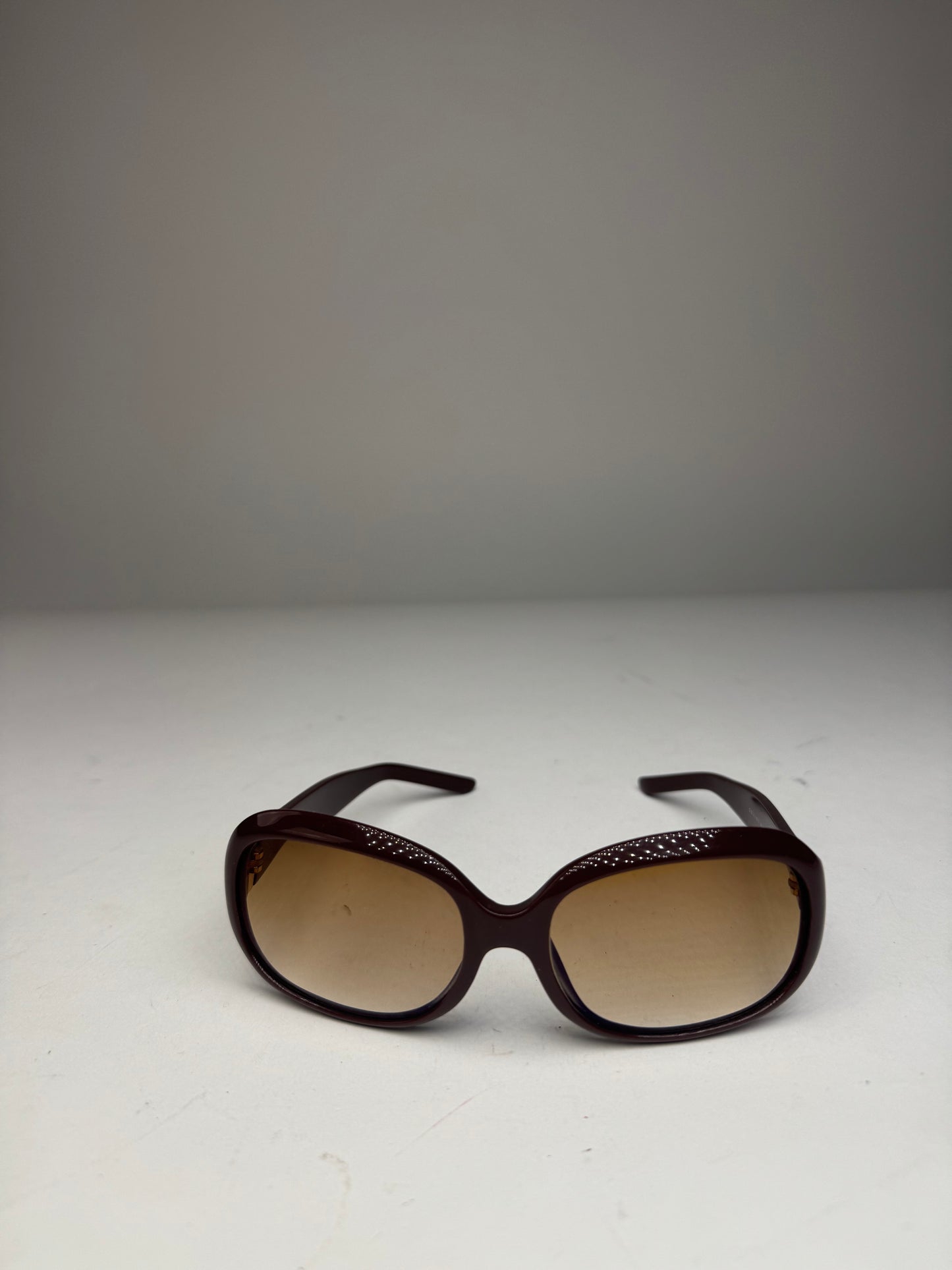 Vintage Celine Paris Triomphe Logo Sunglasses Purple