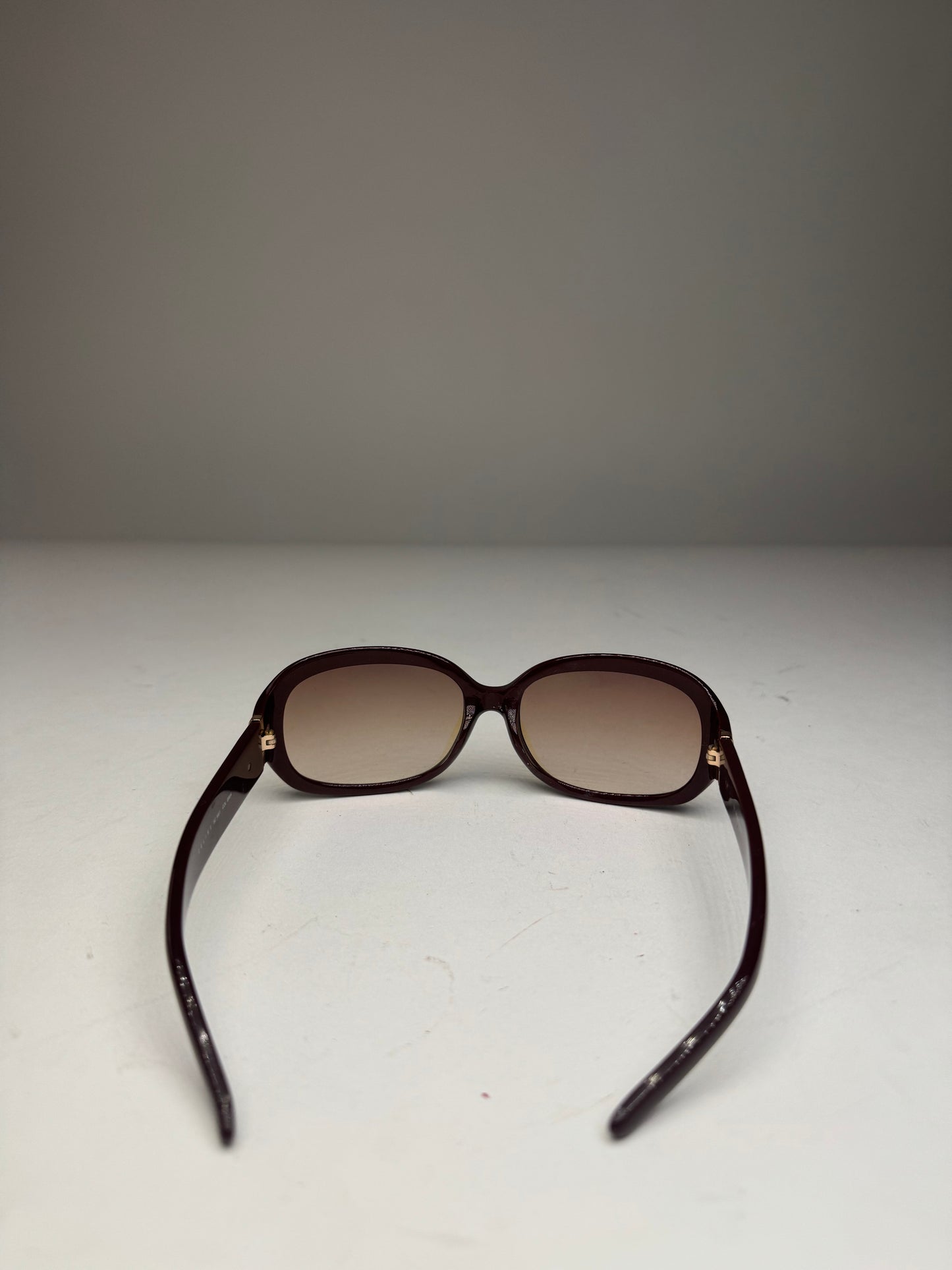 Vintage Celine Paris Triomphe Logo Sunglasses Purple