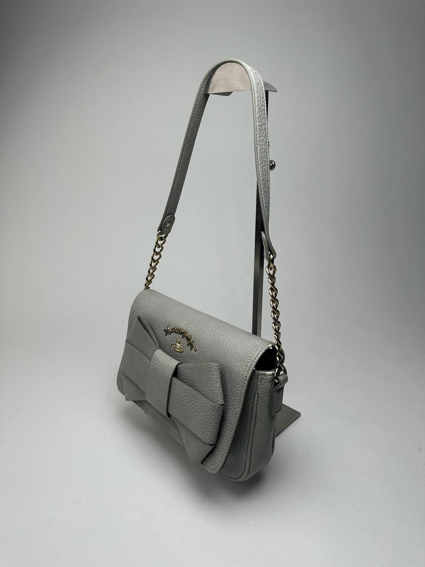 Vintage Vivienne Westwood Vegan Leather Bag Grey