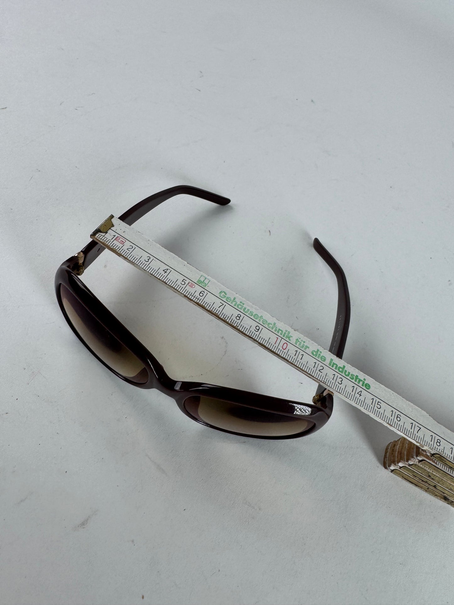 Vintage Celine Paris Triomphe Logo Sunglasses Purple