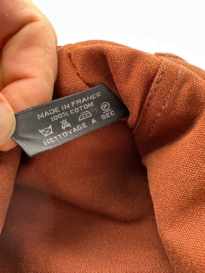 Vintage Hermès Fourre-Tout Tote Bag Canvas Brown