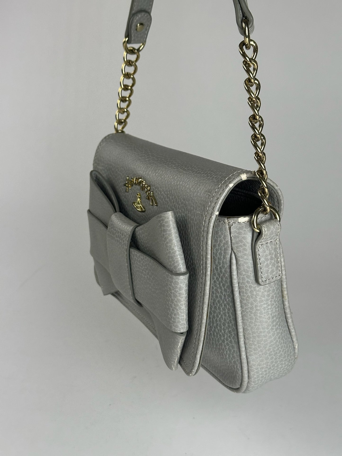 Vintage Vivienne Westwood Vegan Leather Bag Grey
