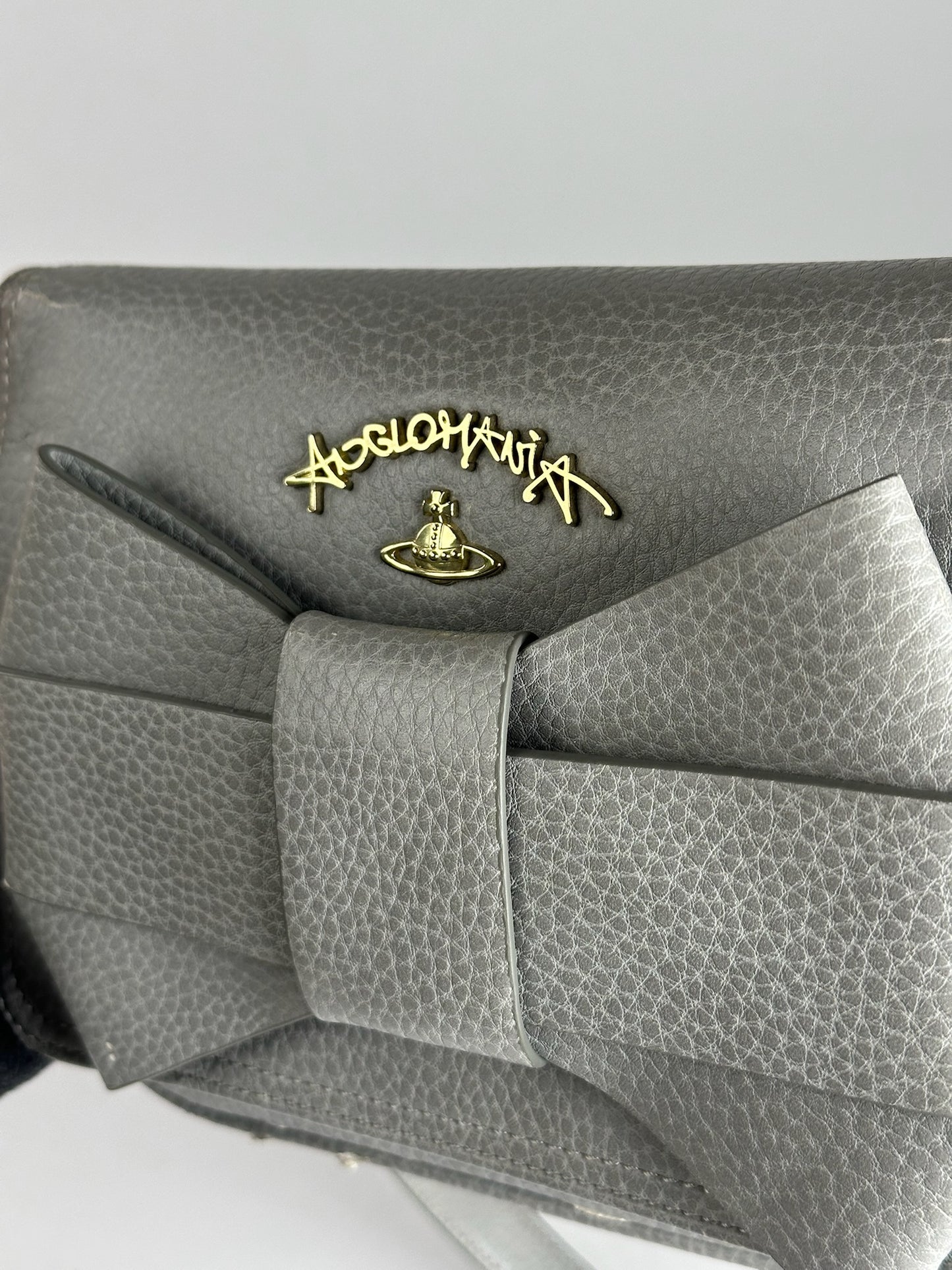 Vintage Vivienne Westwood Vegan Leather Bag Grey