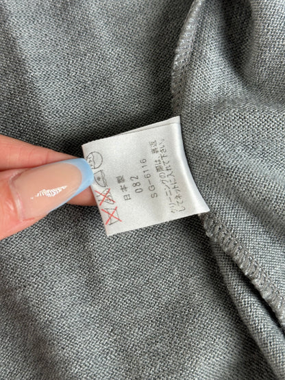 Vintage Chloe Cotton Cardigan Grey L